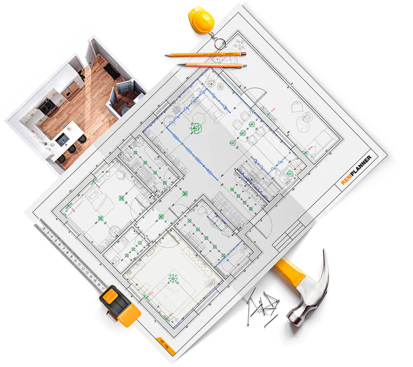 3D Pl novac N stroj Pro N vrh Interi ru Vytvo te Si P dorysy Ru n S 