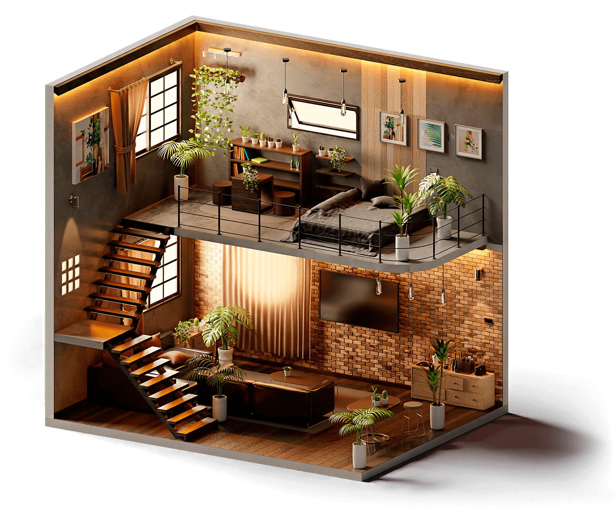 Use o Remplanner para visualizar o interior da sua casa dos sonhos.