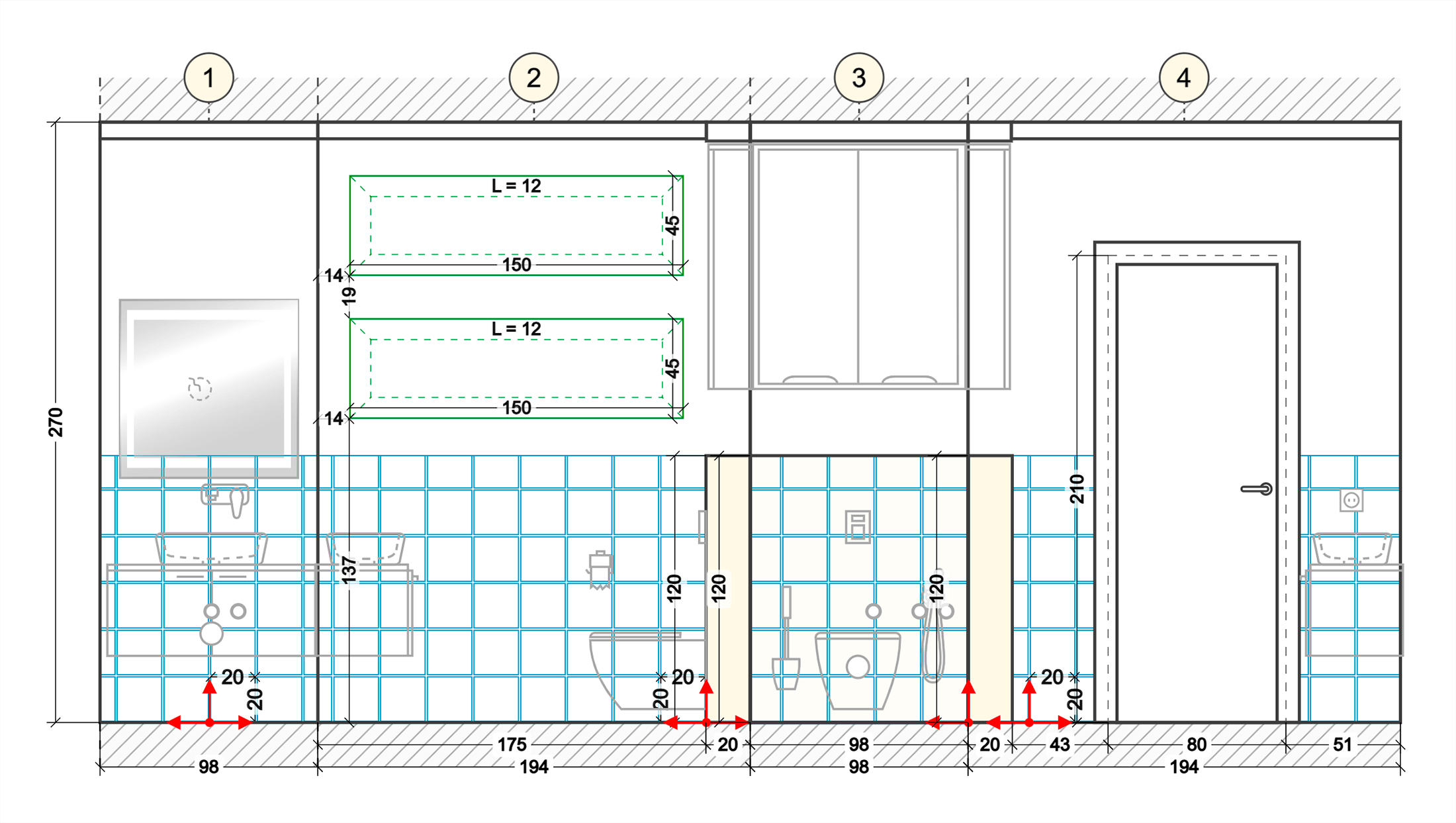 Highly detailed drawings