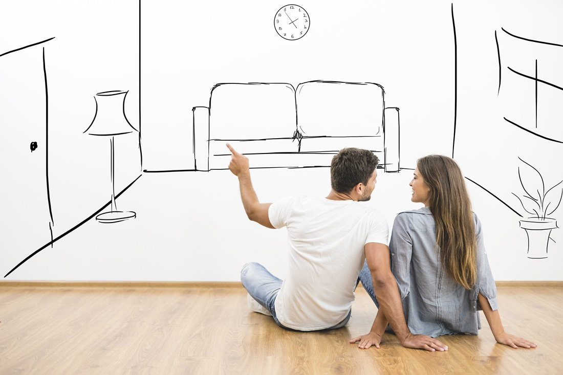 Planification de l'aménagement de l'appartement