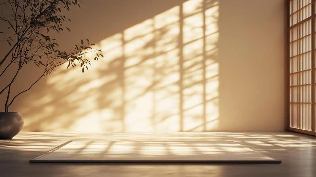 Sunlit room. Creative interior design ideas.