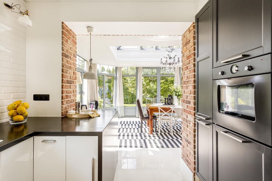 Open kitchen living room design project