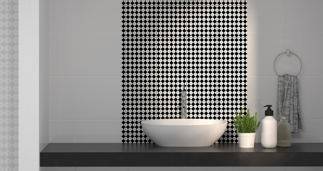 Bathroom renovation. Bathroom tiles.