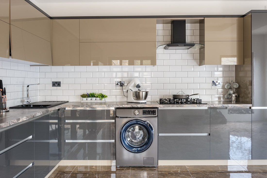Built-in kitchen design example