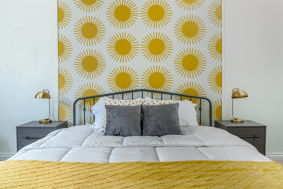 Bedroom wallpaper extensive catalogue