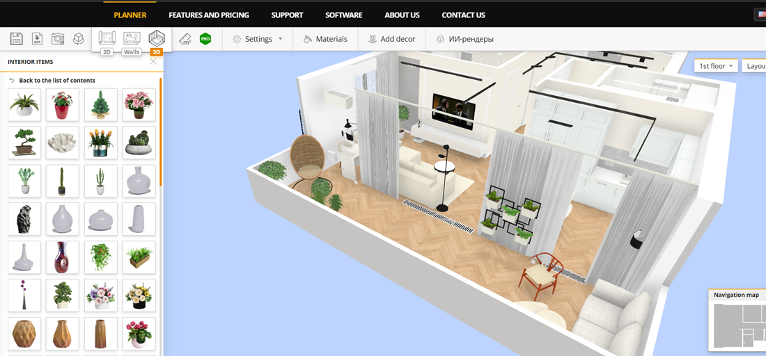 Remplanner - large collection of houseplants